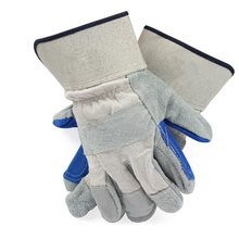 Cowhide welding protective puncture high temperature resistant labor hand protection gloves